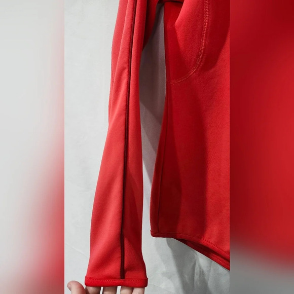 PUMA Women's 1/4 Zip‎ Jacket Size Small Coral Dry Cell Pullover Workout Train - Picture 3 of 9